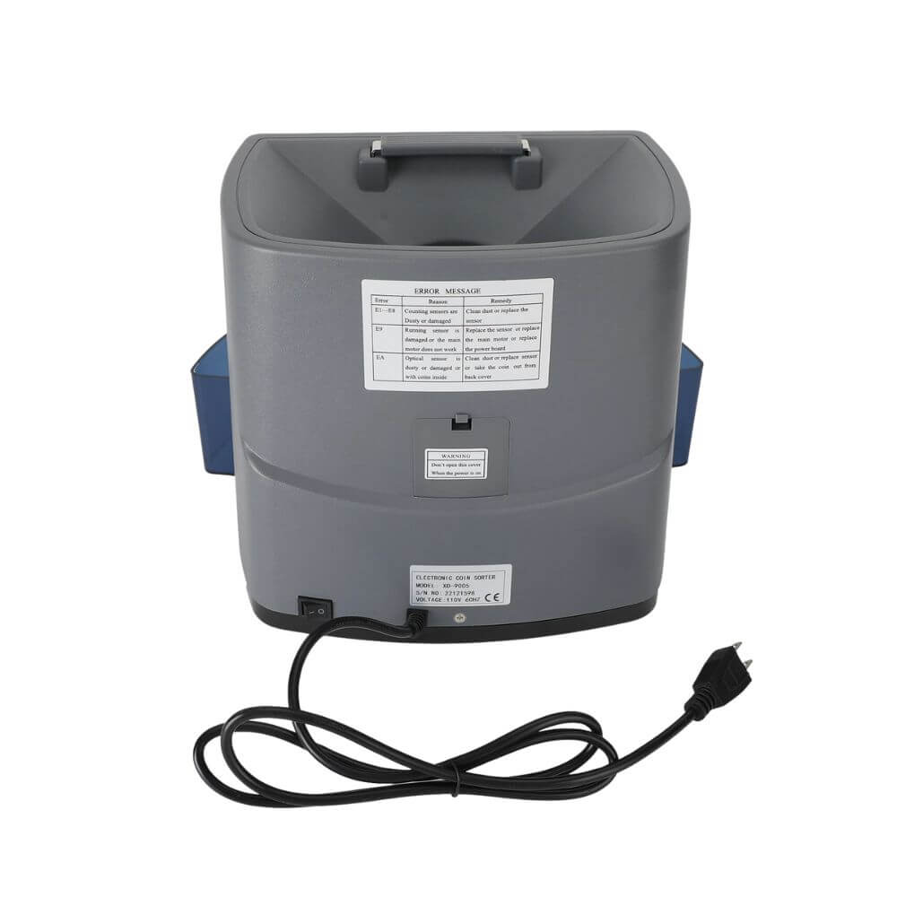 เครื่องนับเหรียญ แยกประเภทเหรียญและรวมมูลค่าอัตโนมัติ WINMAX รุ่น XD-9005